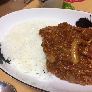 トマト鯖カレー